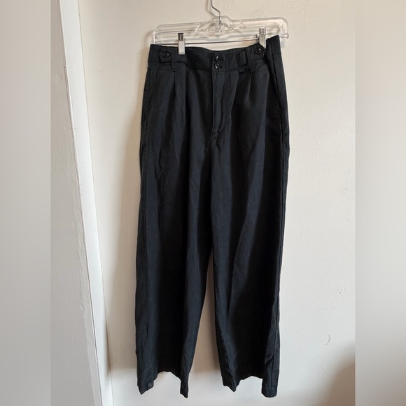 Madewell Pants - Madewell Black High Rise Trouser Pant Size 4